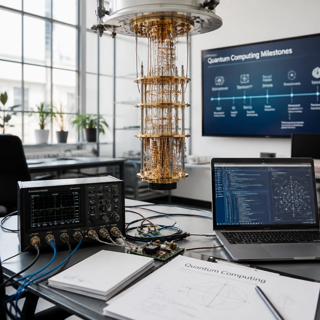 Deep-Dive Technical Review: Innovations in Quantum Computing Milestones Featured Illustration