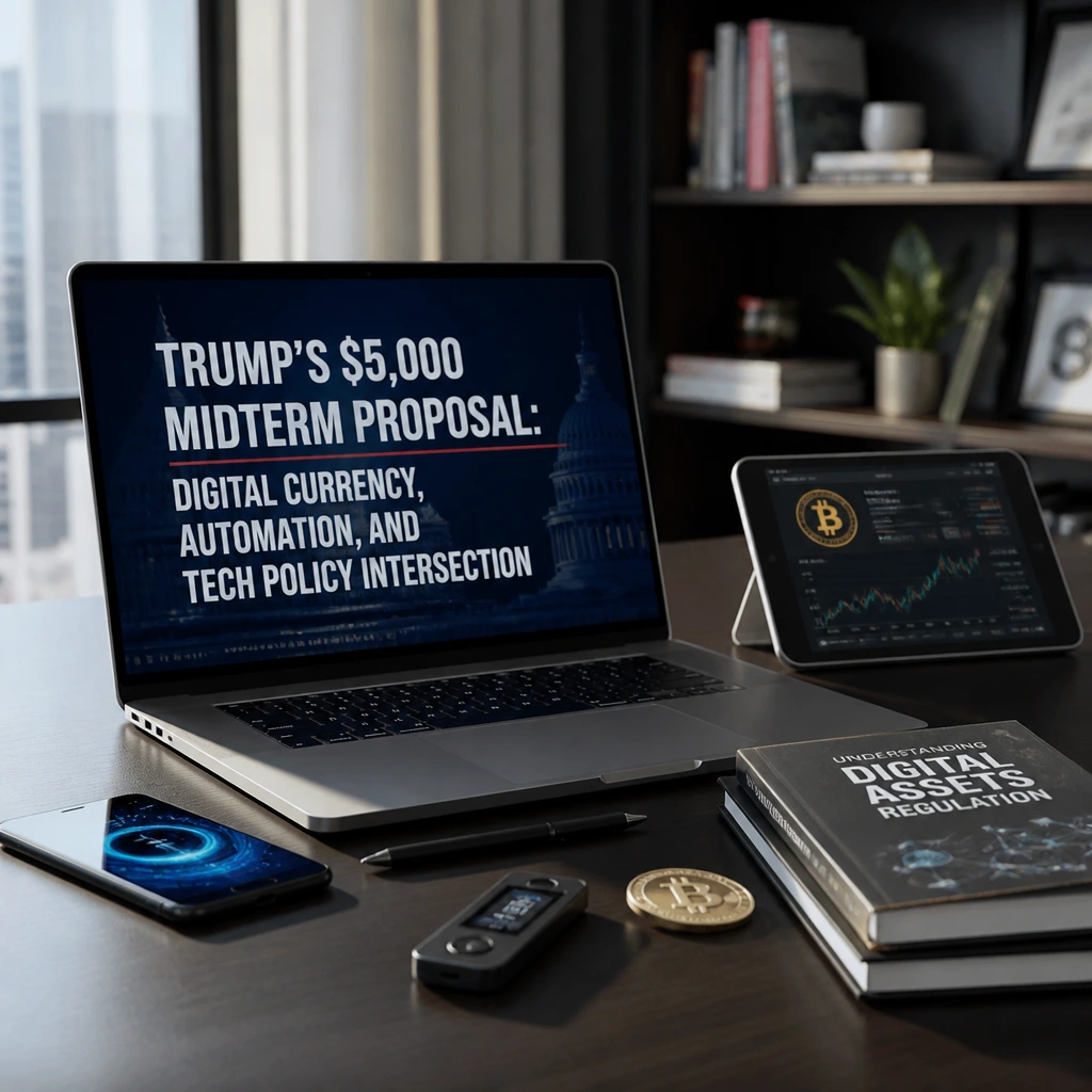 Trump's $5,000 Midterm Proposal: Digital Currency, Automation, and Tech Policy Intersection