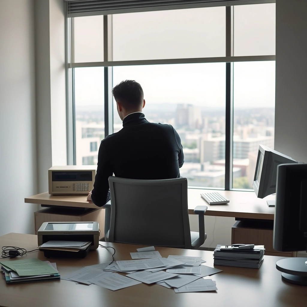 Inside the Digital Shrine: Sitting at the Desk of Silicon Valley's Most Infamous Fraud