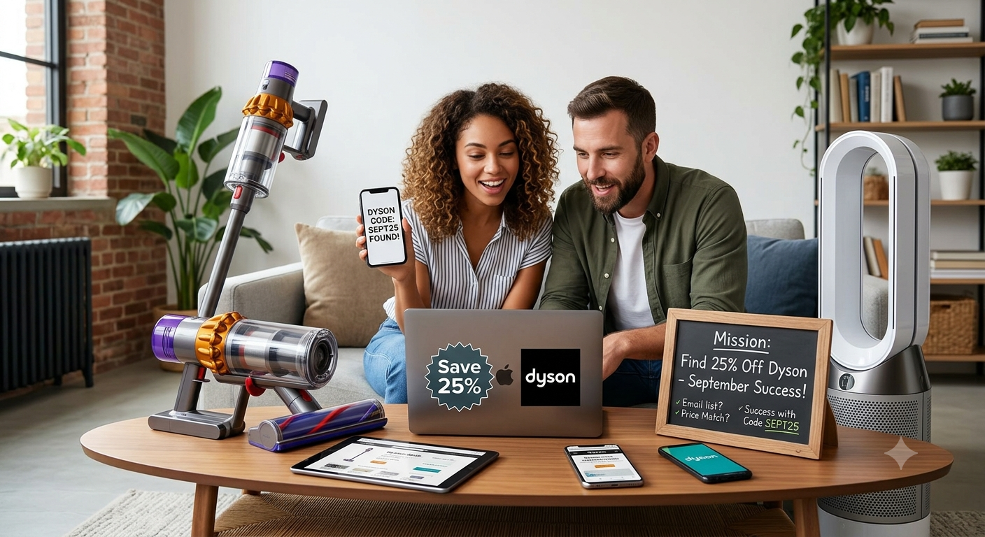 Hunting Dyson Promo Codes: How to Actually Save 25% This September